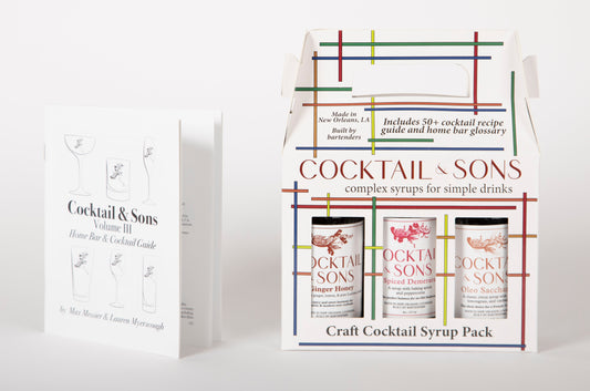 Craft Cocktail Syrup Pack: Whiskey