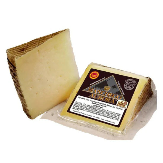 Manchego - DOP Aurora Kosher Cheese Wedge - Castilla La Mancha, Spain