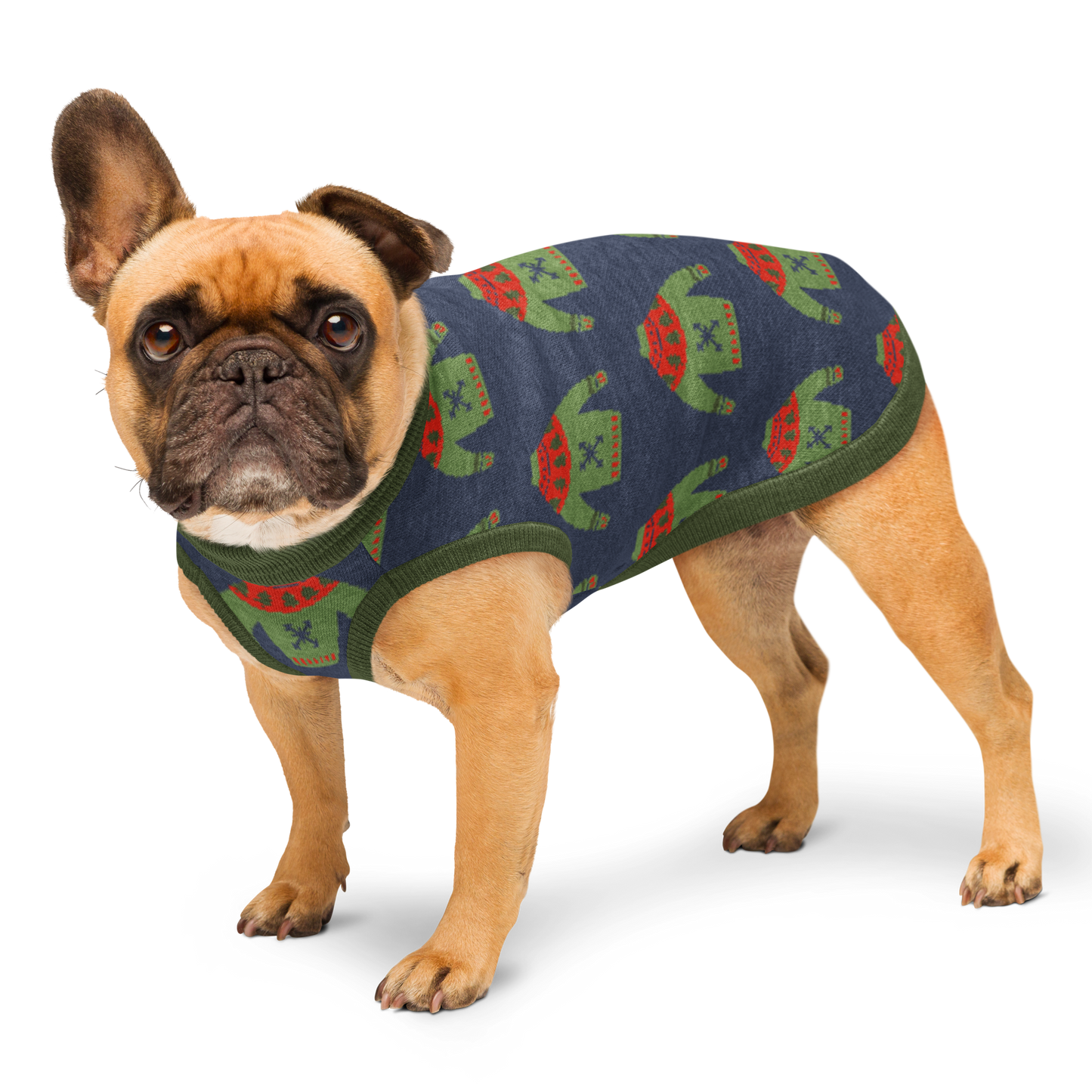 Knitted Pet and Dog Holiday Christmas Sweater