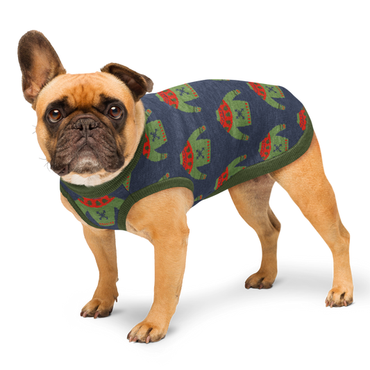 Knitted Pet and Dog Holiday Christmas Sweater
