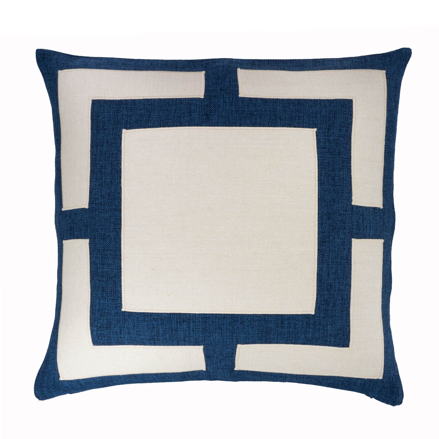 Mykonos Throw Pillow Cover, 22" X 22"