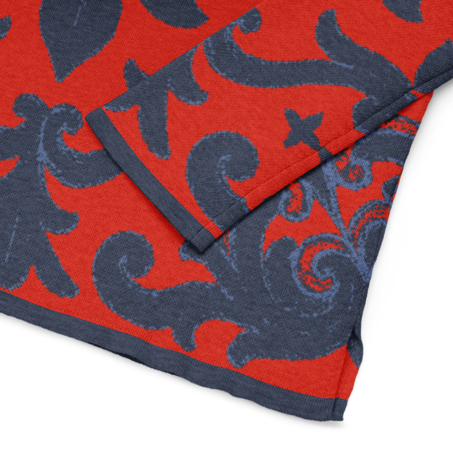 Women's straight bottom knitted sweater - Italian Christmas