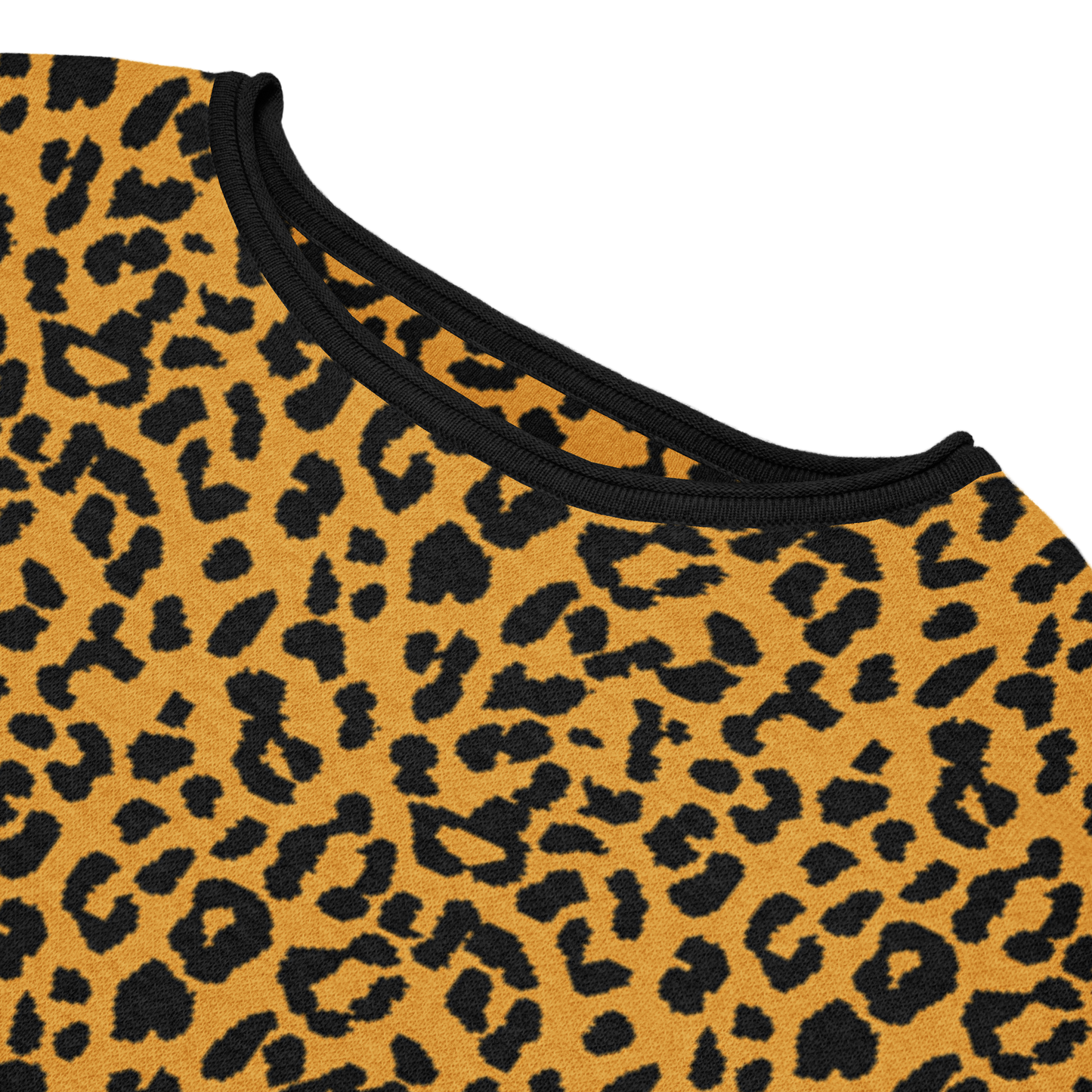 Women’s knitted Jaguar Print sweater